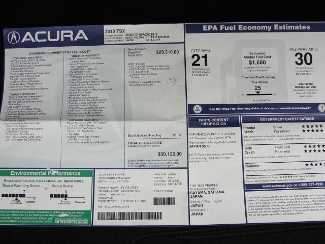 Acura TSX 2010 photo 17