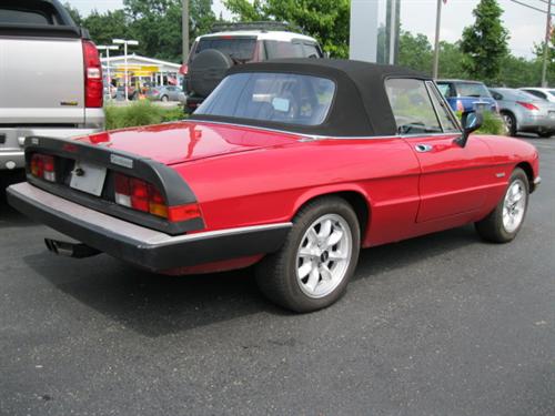 Alfa Romeo Spider 1986 photo 4