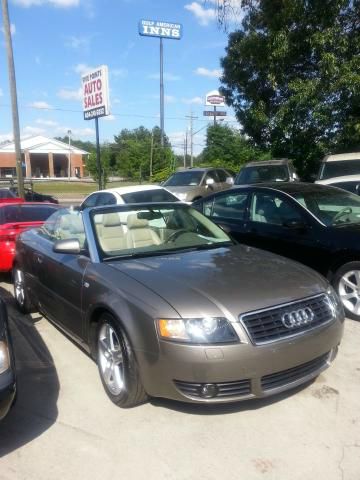 Audi A4 Touring Pkg W/navigation System Convertible