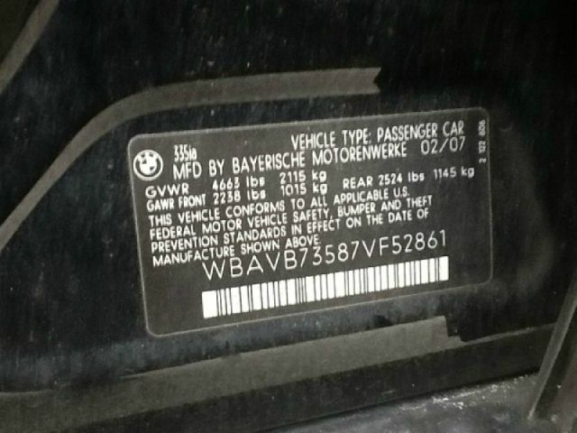 BMW 3 series 2007 photo 10