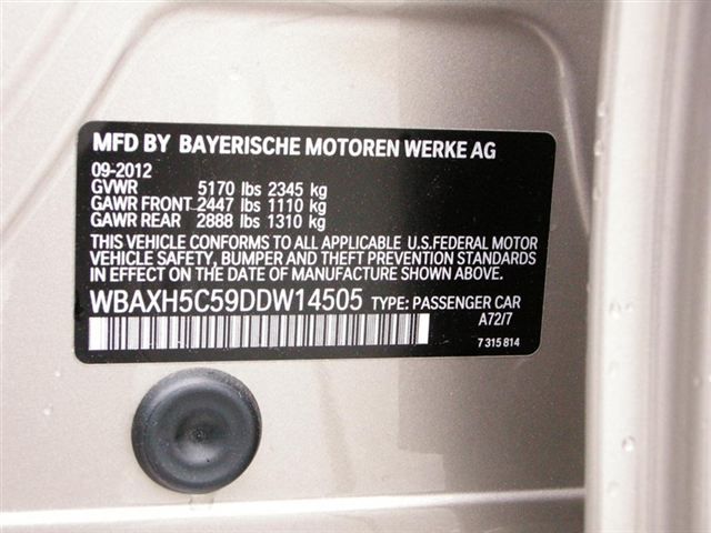 BMW 5 series 2013 photo 14