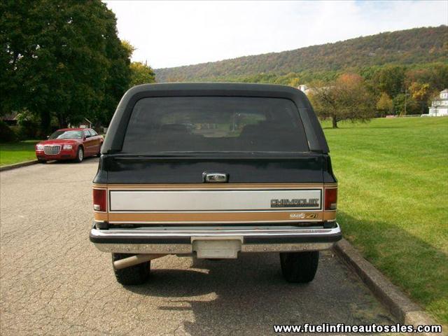 Chevrolet Blazer 1991 photo 4