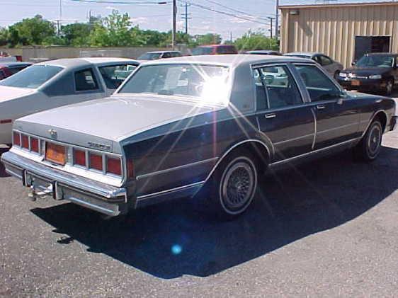 Chevrolet CAPRICE 1982 photo 1