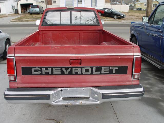 Chevrolet S10 1988 photo 4