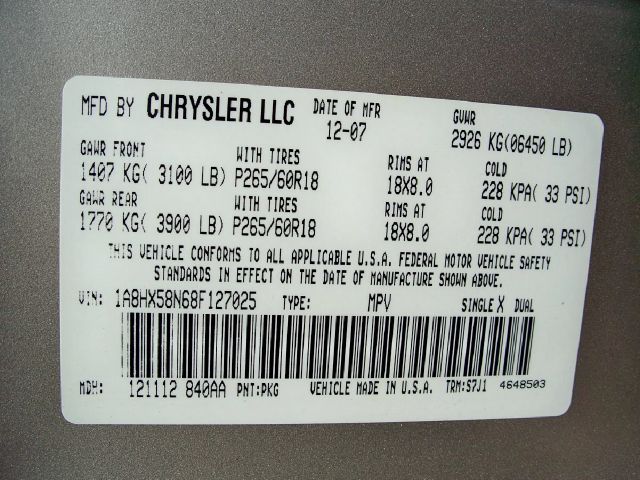 Chrysler Aspen 2008 photo 19