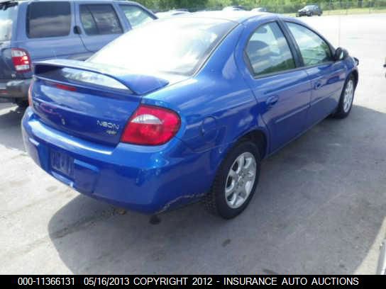 Dodge Neon 2004 photo 1