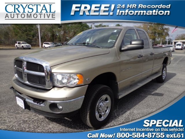 Dodge Ram 2500 Ext WT Unspecified