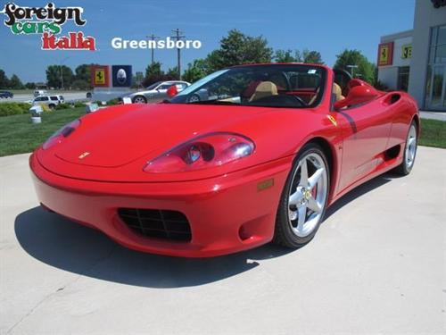 Ferrari 360 Spider 2004 photo 2