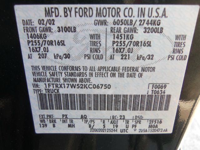 Ford F150 2002 photo 1