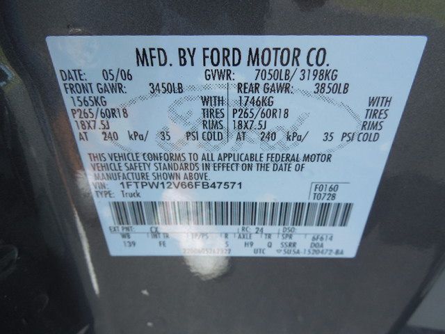 Ford F150 2006 photo 3