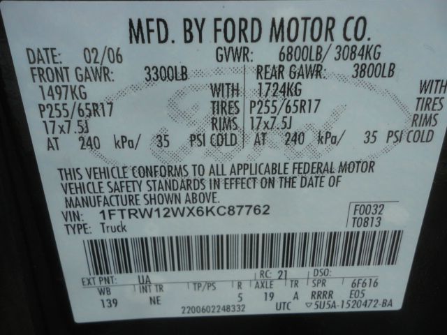 Ford F150 2006 photo 10