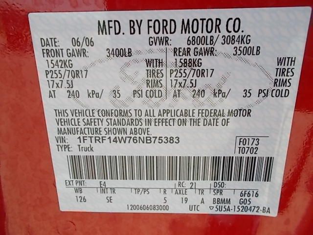 Ford F150 2006 photo 26