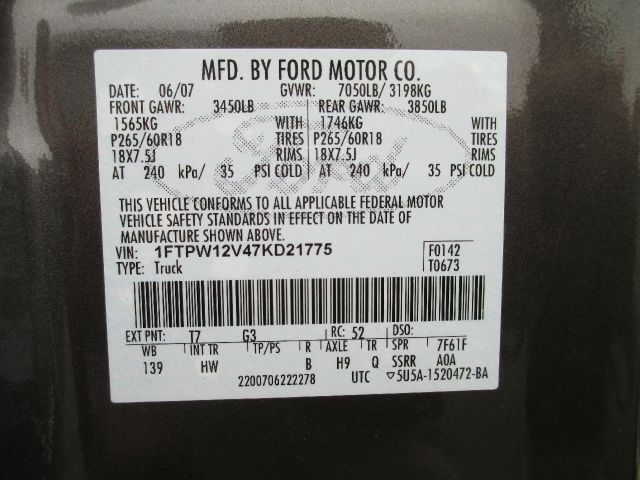 Ford F150 2007 photo 7