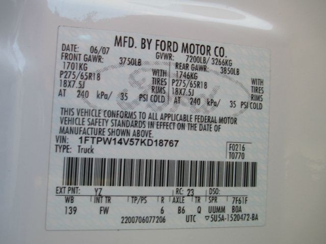 Ford F150 2007 photo 14