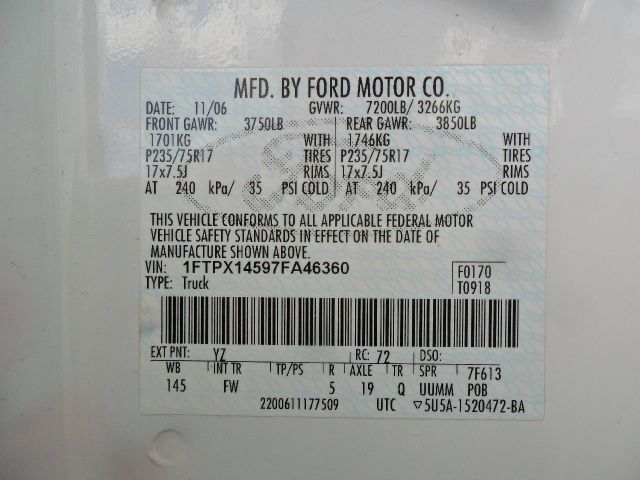 Ford F150 2007 photo 7