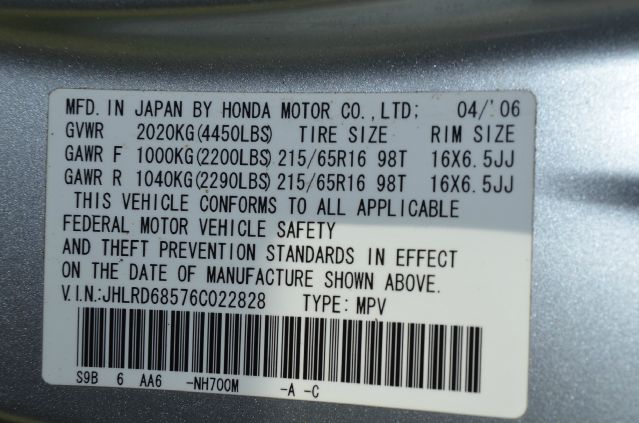 Honda CR-V 2006 photo 36