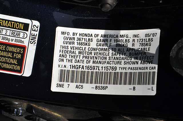 Honda Civic 2007 photo 12