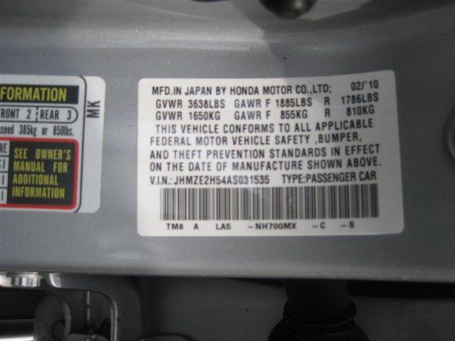 Honda Insight 2010 photo 20