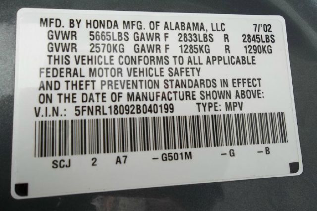 Honda Odyssey 2002 photo 6