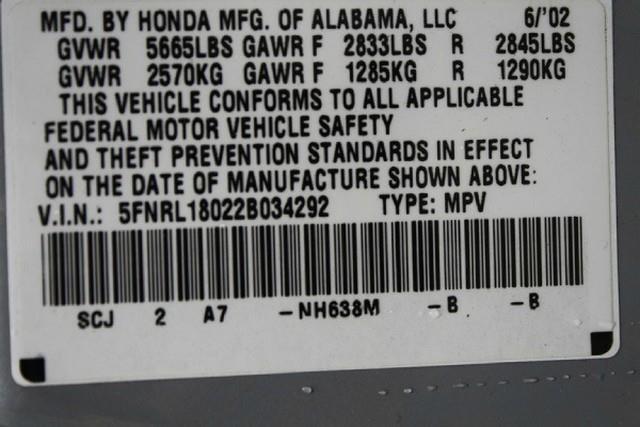 Honda Odyssey 2002 photo 11