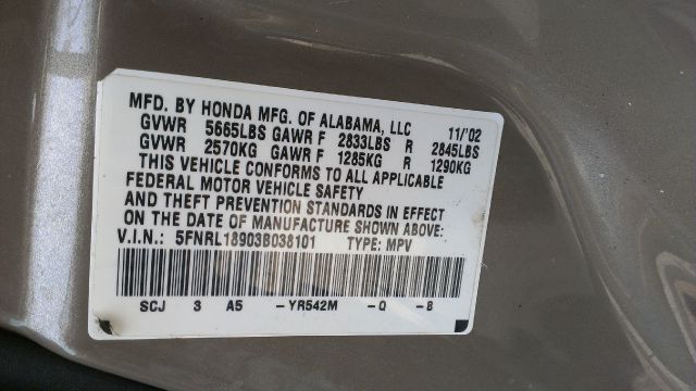 Honda Odyssey 2003 photo 8