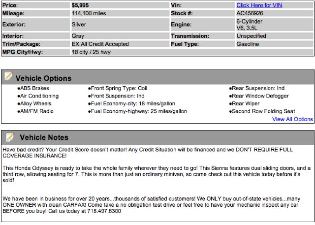 Honda Odyssey 2003 photo 2