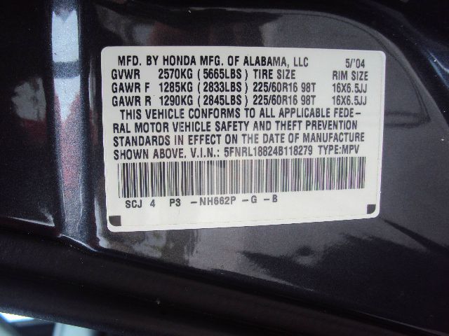 Honda Odyssey 2004 photo 1