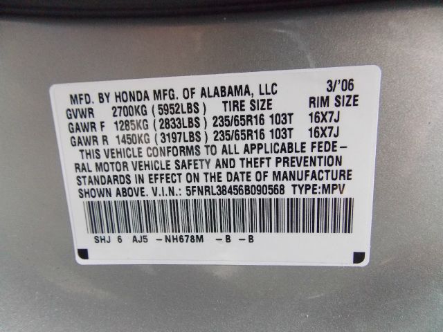 Honda Odyssey 2006 photo 51