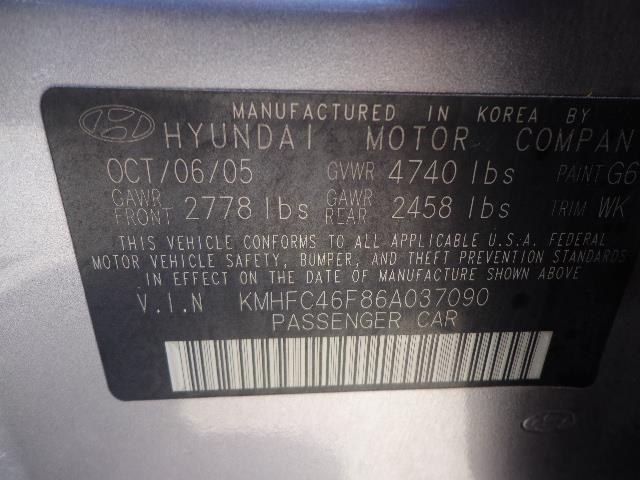 Hyundai Azera 2006 photo 19