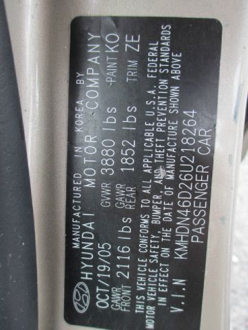 Hyundai Elantra 2006 photo 8