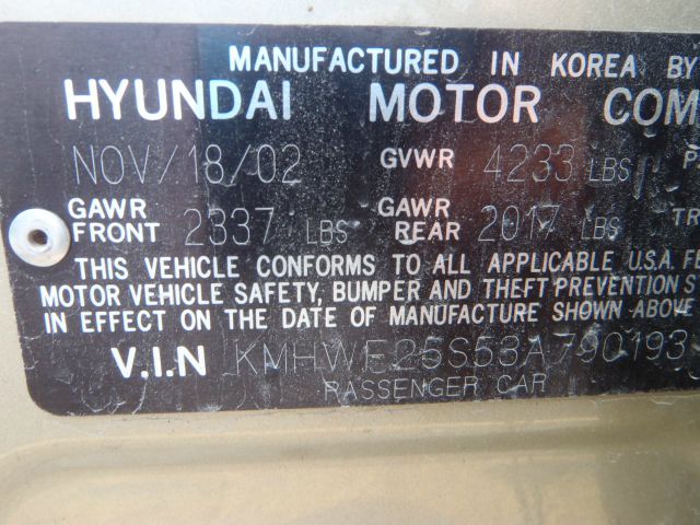 Hyundai Sonata 2003 photo 1