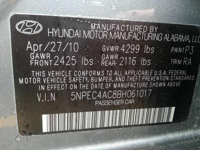 Hyundai Sonata 2011 photo 40