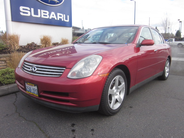 Infiniti G35 Base Unspecified