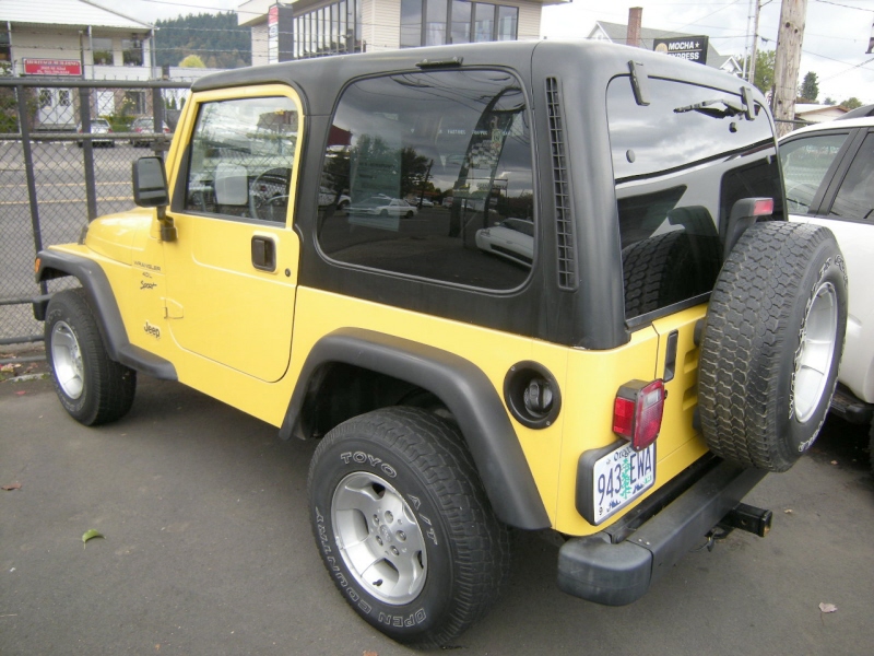 Jeep Wrangler 2001 photo 2