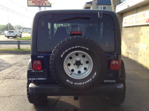 Jeep Wrangler 2001 photo 4