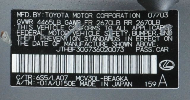 Lexus ES 300 2003 photo 2