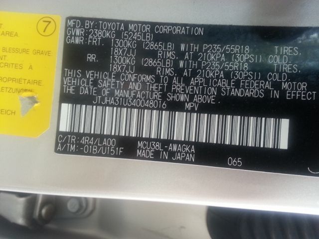 Lexus RX 330 2004 photo 6