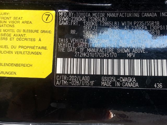 Lexus RX 350 2007 photo 7