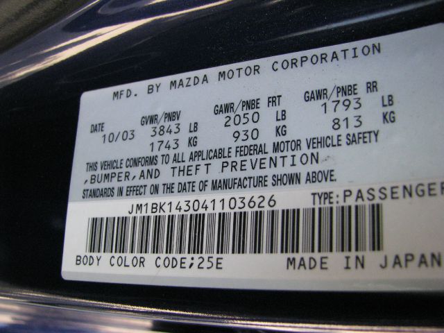 Mazda 3 2004 photo 5