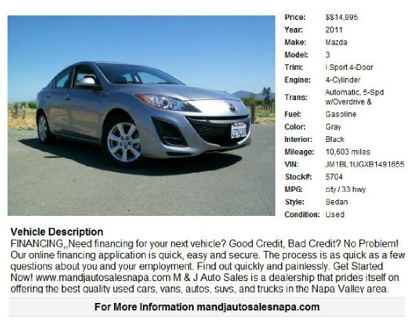 Mazda 3 2011 photo 6