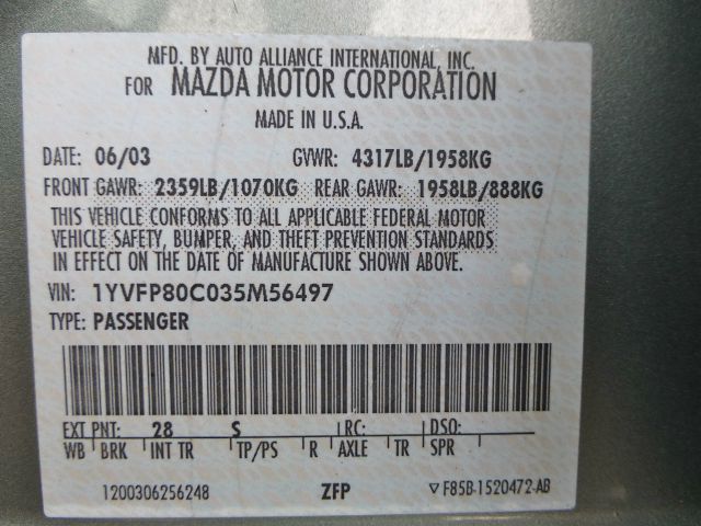 Mazda 6 2003 photo 14