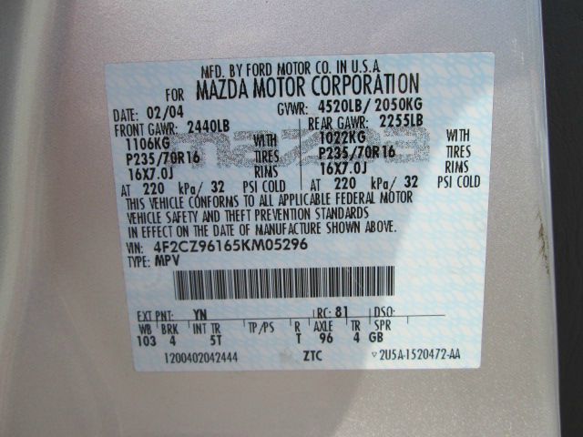 Mazda Tribute 2005 photo 2