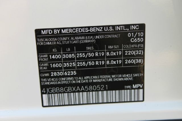 Mercedes-Benz M-Class 2010 photo 8