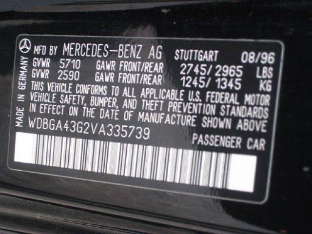 Mercedes-Benz S Class 1997 photo 1