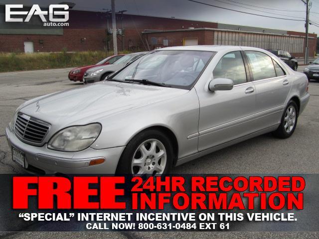 Mercedes-Benz S Class Clean Carfax ONE Owner Sedan