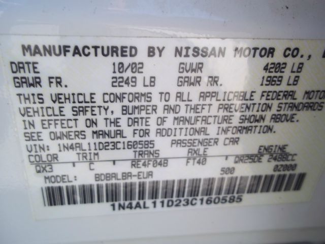 Nissan Altima 2003 photo 16