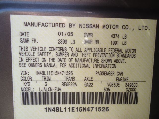 Nissan Altima 2005 photo 7