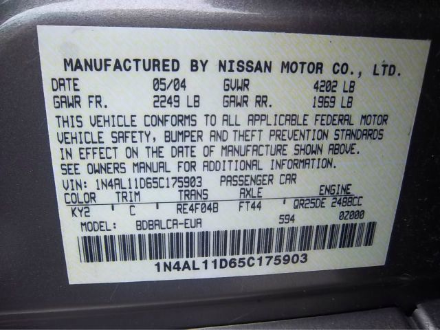 Nissan Altima 2005 photo 5