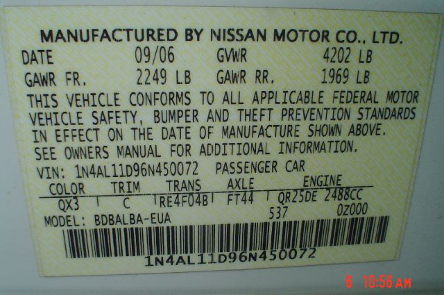 Nissan Altima 2006 photo 12