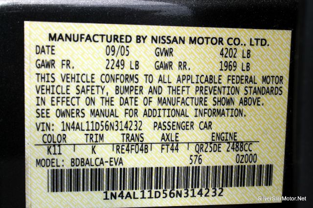 Nissan Altima 2006 photo 7